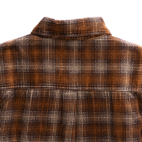 Carhartt WIP L/S Flint Shirt Wiley Check/Hamilton Brown Rinsed I029442_16U_02 Degli Uberti